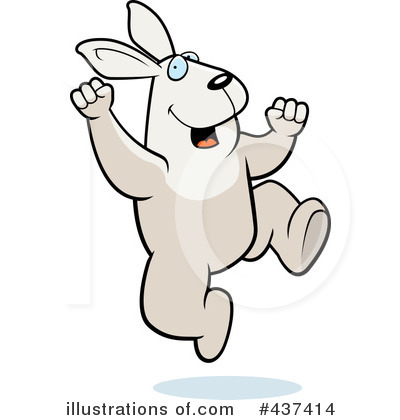 Royalty-Free (RF) Rabbit Clipart Illustration by Cory Thoman - Stock Sample #437414