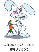 Rabbit Clipart #439355 by toonaday