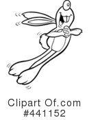 Rabbit Clipart #441152 by toonaday