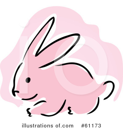 Royalty-Free (RF) Rabbit Clipart Illustration by Kheng Guan Toh - Stock Sample #61173