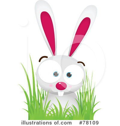 Royalty-Free (RF) Rabbit Clipart Illustration by Qiun - Stock Sample #78109