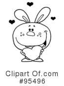 Rabbit Clipart #95496 by Hit Toon