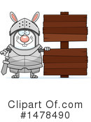 Rabbit Knight Clipart #1478490 by Cory Thoman