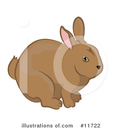 Royalty-Free (RF) Rabbits Clipart Illustration by AtStockIllustration - Stock Sample #11722