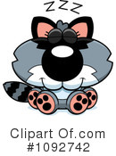 Raccoon Clipart #1092742 by Cory Thoman