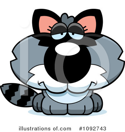 Royalty-Free (RF) Raccoon Clipart Illustration by Cory Thoman - Stock Sample #1092743