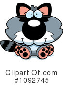 Raccoon Clipart #1092745 by Cory Thoman