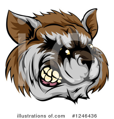 Royalty-Free (RF) Raccoon Clipart Illustration by AtStockIllustration - Stock Sample #1246436