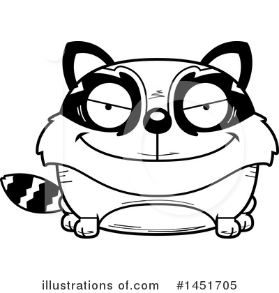 Royalty-Free (RF) Raccoon Clipart Illustration by Cory Thoman - Stock Sample #1451705
