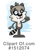 Raccoon Clipart #1512074 by Cory Thoman