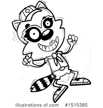 Royalty-Free (RF) Raccoon Clipart Illustration by Cory Thoman - Stock Sample #1515385
