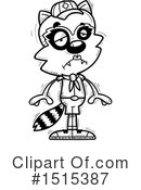 Raccoon Clipart #1515387 by Cory Thoman