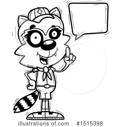 Royalty-Free (RF) Raccoon Clipart Illustration by Cory Thoman - Stock Sample #1515398