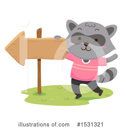 Royalty-Free (RF) Raccoon Clipart Illustration by BNP Design Studio - Stock Sample #1531321