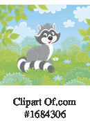 Raccoon Clipart #1684306 by Alex Bannykh
