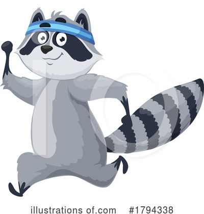 Royalty-Free (RF) Raccoon Clipart Illustration by Vector Tradition SM - Stock Sample #1794338