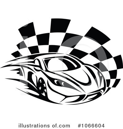 Royalty-Free (RF) Race Car Clipart Illustration by Vector Tradition SM - Stock Sample #1066604