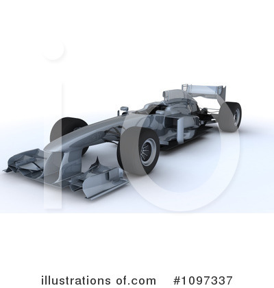 Royalty-Free (RF) Race Car Clipart Illustration by KJ Pargeter - Stock Sample #1097337