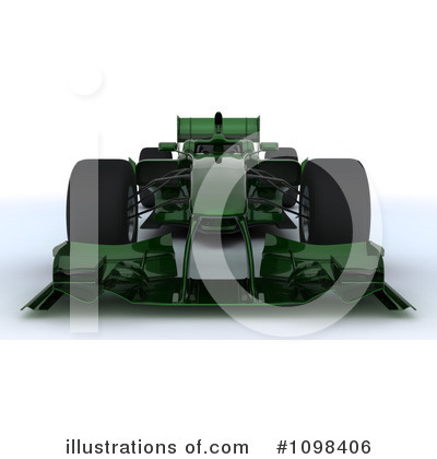 Royalty-Free (RF) Race Car Clipart Illustration by KJ Pargeter - Stock Sample #1098406
