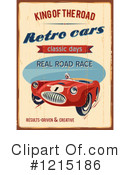 Race Car Clipart #1215186 by Eugene