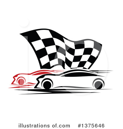 Cars Clipart #1375646 by Vector Tradition SM