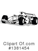 Race Car Clipart #1381454 by dero