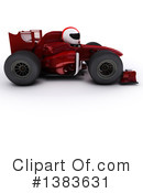 Race Car Clipart #1383631 by KJ Pargeter