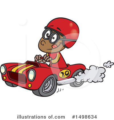 Racer Clipart #1498634 by toonaday