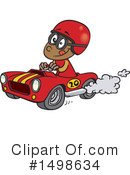 Race Car Clipart #1498634 by toonaday