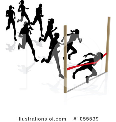 Royalty-Free (RF) Race Clipart Illustration by AtStockIllustration - Stock Sample #1055539