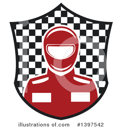 Formula 1 Clipart #1397542 by Vector Tradition SM