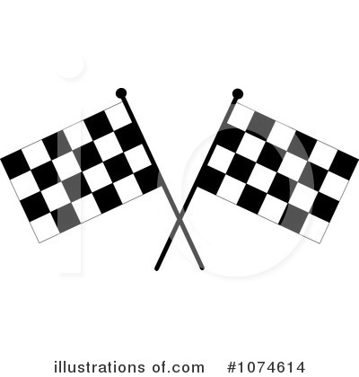 Racing Flag Clipart #1074614 by Pams Clipart