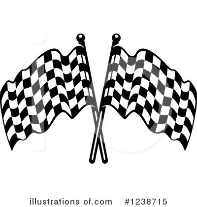 Royalty-Free (RF) Racing Flag Clipart Illustration by Vector Tradition SM - Stock Sample #1238715