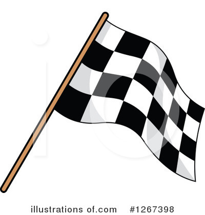 Royalty-Free (RF) Racing Flag Clipart Illustration by Vector Tradition SM - Stock Sample #1267398