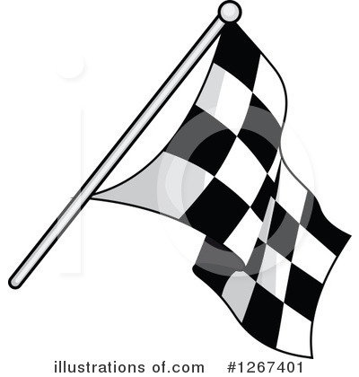 Royalty-Free (RF) Racing Flag Clipart Illustration by Vector Tradition SM - Stock Sample #1267401