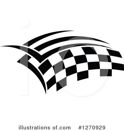 Royalty-Free (RF) Racing Flag Clipart Illustration by Vector Tradition SM - Stock Sample #1270929