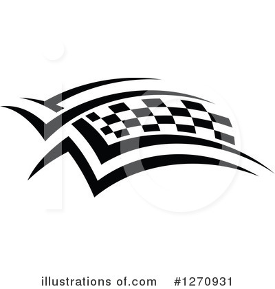 Royalty-Free (RF) Racing Flag Clipart Illustration by Vector Tradition SM - Stock Sample #1270931