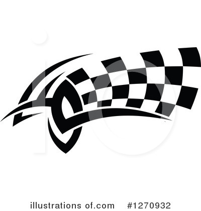 Royalty-Free (RF) Racing Flag Clipart Illustration by Vector Tradition SM - Stock Sample #1270932