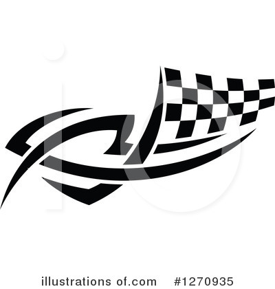 Royalty-Free (RF) Racing Flag Clipart Illustration by Vector Tradition SM - Stock Sample #1270935