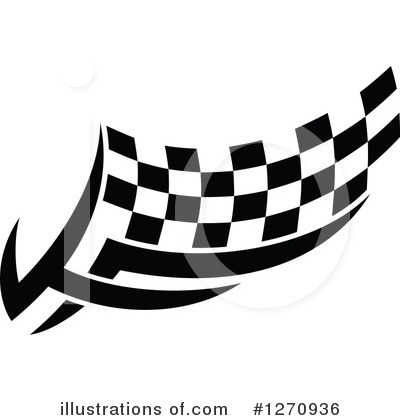 Royalty-Free (RF) Racing Flag Clipart Illustration by Vector Tradition SM - Stock Sample #1270936