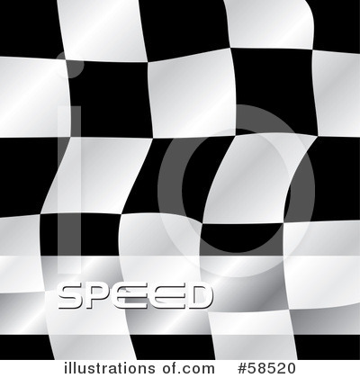 Royalty-Free (RF) Racing Flag Clipart Illustration by MilsiArt - Stock Sample #58520