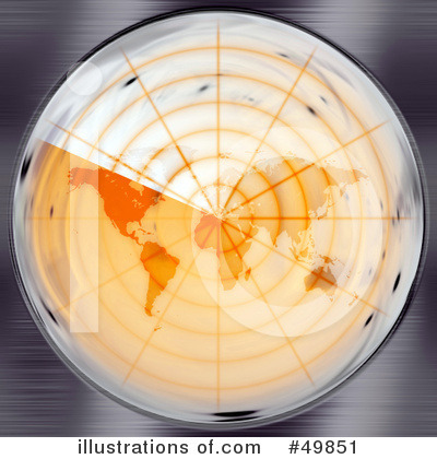 Royalty-Free (RF) Radar Clipart Illustration by Arena Creative - Stock Sample #49851