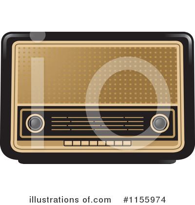 Royalty-Free (RF) Radio Clipart Illustration by Lal Perera - Stock Sample #1155974