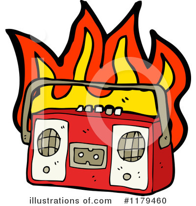 Boom Box Clipart #1179460 by lineartestpilot