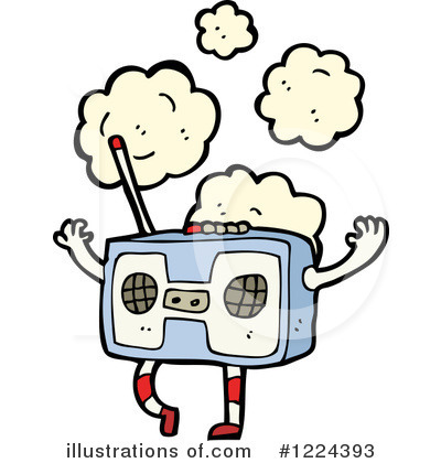 Boom Box Clipart #1224393 by lineartestpilot