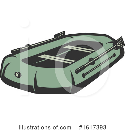 Royalty-Free (RF) Raft Clipart Illustration by Vector Tradition SM - Stock Sample #1617393