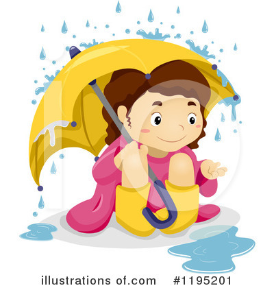 Raining Clipart #1195201 by BNP Design Studio