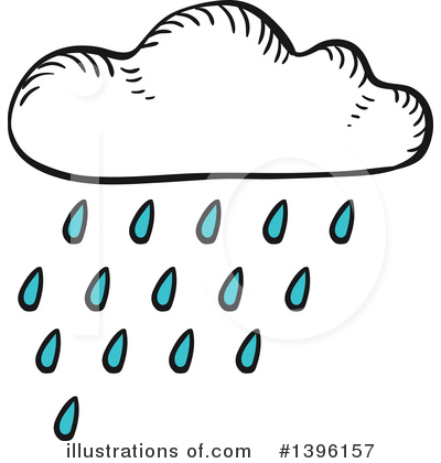 Royalty-Free (RF) Rain Clipart Illustration by Vector Tradition SM - Stock Sample #1396157