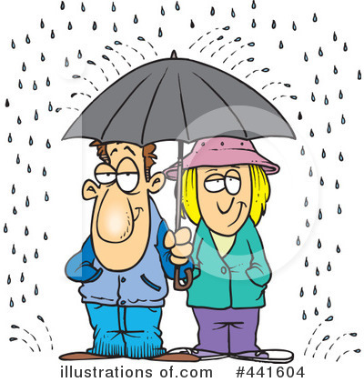 Royalty-Free (RF) Rain Clipart Illustration by toonaday - Stock Sample #441604