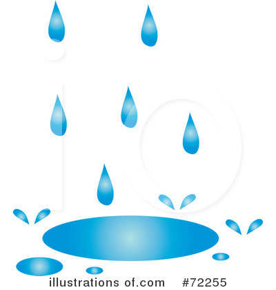 Royalty-Free (RF) Rain Clipart Illustration by Rosie Piter - Stock Sample #72255